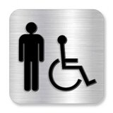 Placuta pentru barbati cu dizabilitati
